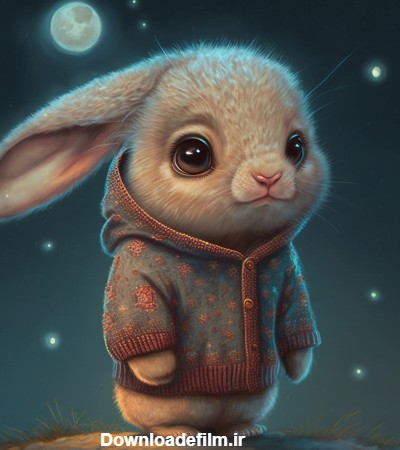 تصویر خرگوش مظلوم | متن نگار