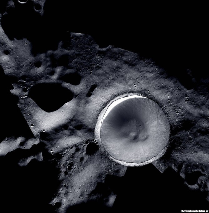 قدرت باورنکردنی دوربین ناسا در نمایش جزئیات نیمه تاریک ماه/ عکس ...
