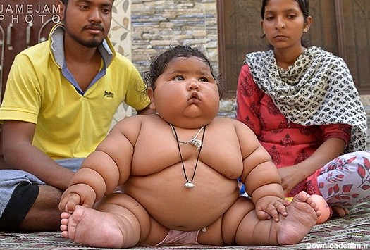 چاق ترین نوزاد هندی