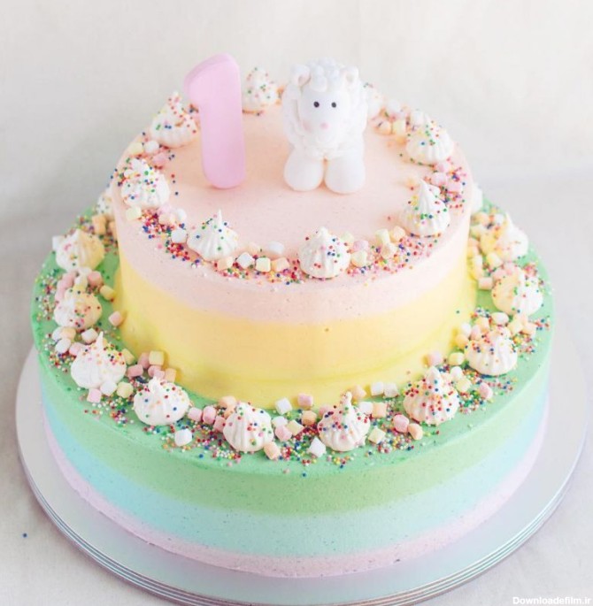 کیک تولد زیبا | مدل کیک تولد ویژه متولدین شهریور ماه + تصویر