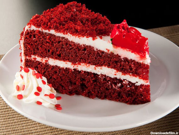 طرز تهیه کیک ردولوت کیک قرمز