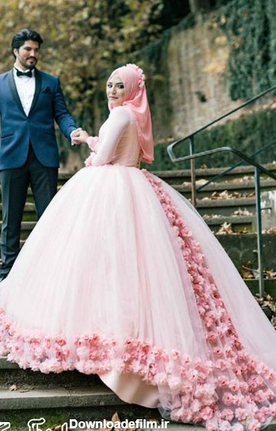 52 مدل لباس عروس پوشیده و محجبه جدید و شیک | ایده آل مگ