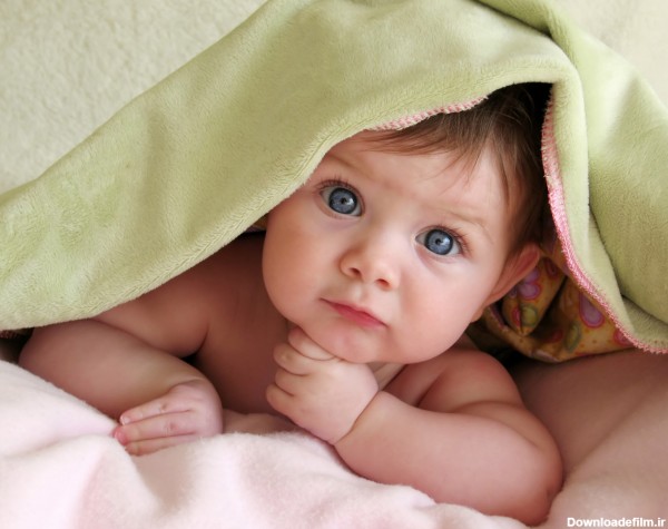 عکس نوزاد زیبا و جذاب