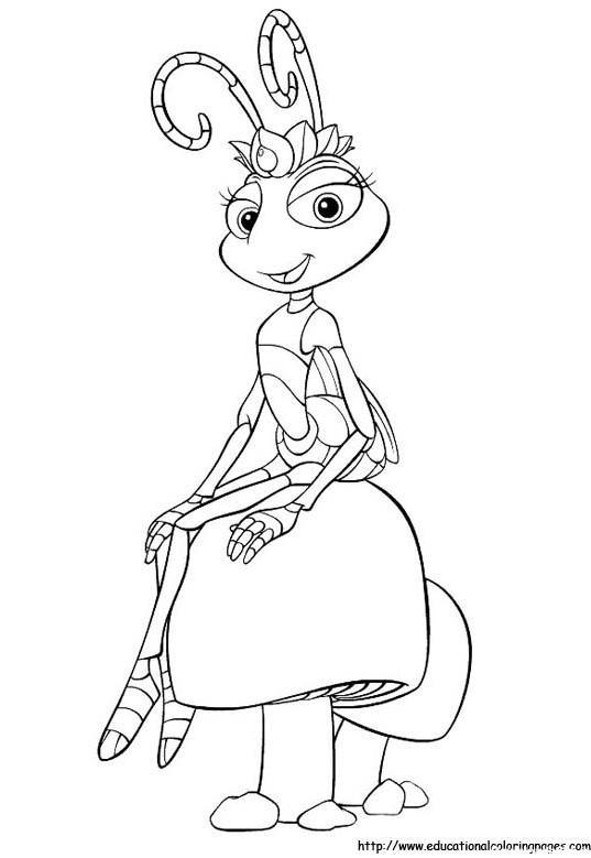 bugslife_09 - Educational Fun Kids Coloring Pages and Preschool ...