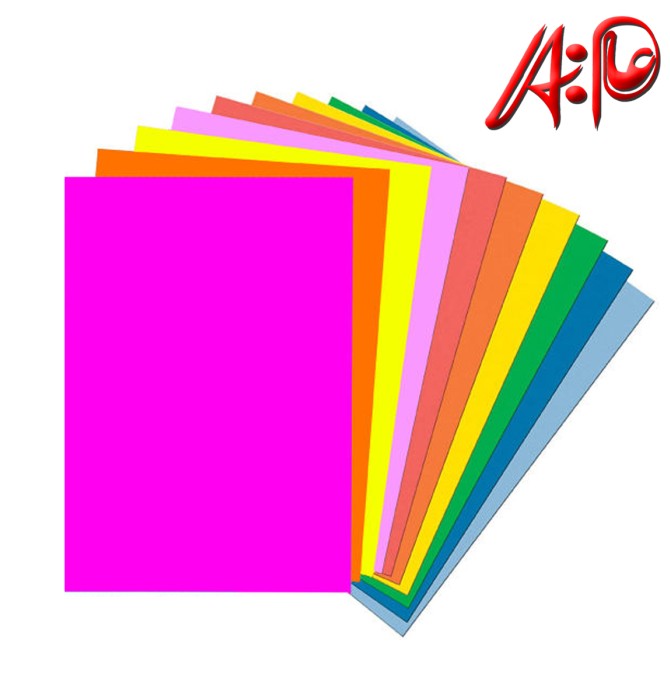 کاغذ رنگ خاص دورو رنگی A4- تک رنگ - ویترینو | ارائه خدمات طراحی سایت