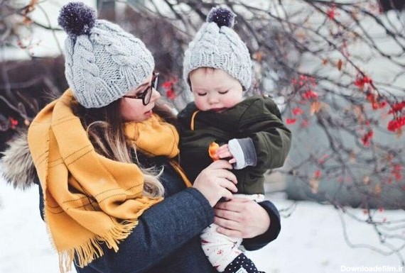پوشش مناسب نوزاد در زمستان - 7 ویژگی لباس زمستانه کودک