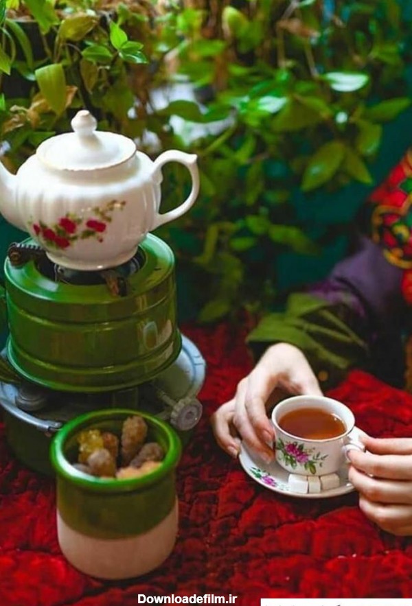 عکس چای صبح ❤️ [ بهترین تصاویر ]