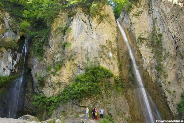 آبشار زیارت از مکان های دیدنی گرگان