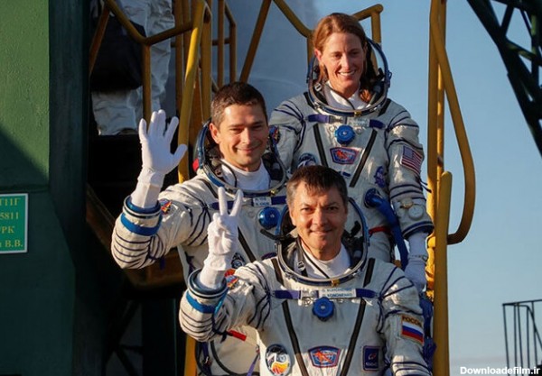 ببینید | استقبال از فضانوردان فضاپیمای «سایوز ام اس٢۴» در ایستگاه فضایی بین المللی