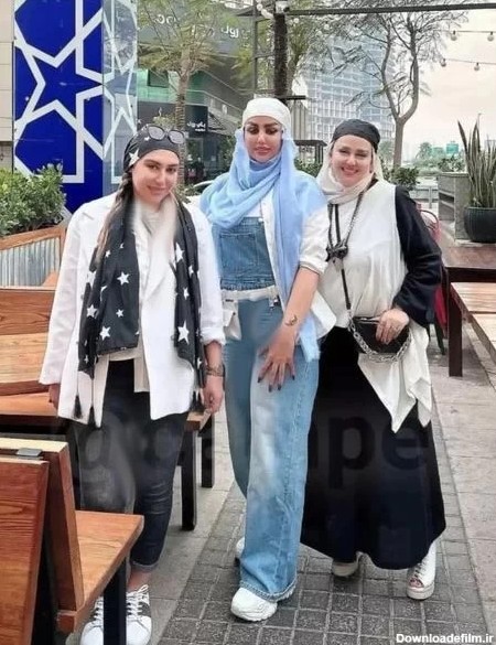 عکس لباس دور از شان نسیم ادبی در دبی ! / لباس بهاره رهنما را هم ببینید