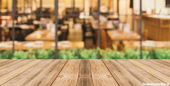 تصویر پس زمینه میز چوبی رستوران | فری پیک ایرانی | پیک فری | وکتور ...