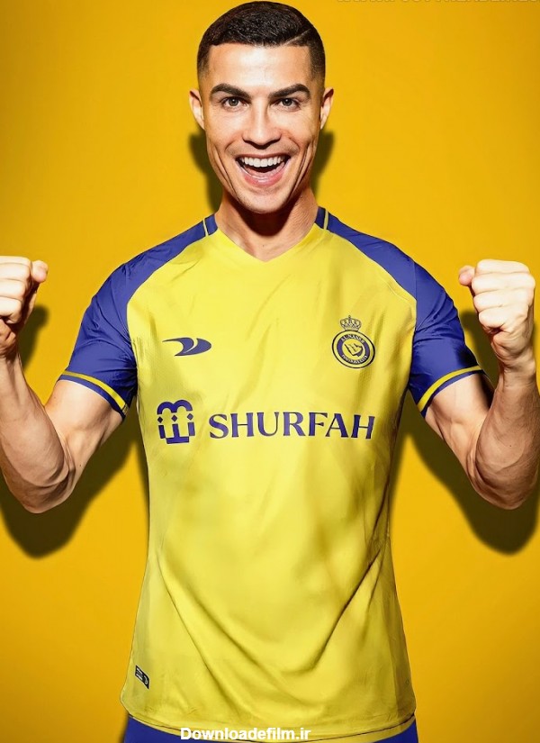 دانلود عکس پروفایل کریستیانو رونالدو با لباس باشگاه النصر