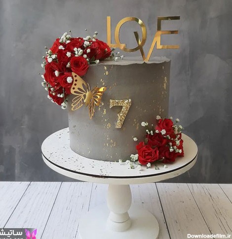 63 مدل کیک سالگرد ازدواج شیک 2023 | ساتیشو