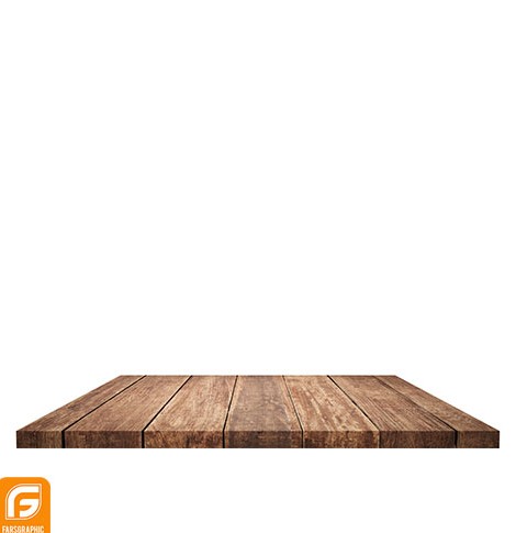 عکس میز چوبی