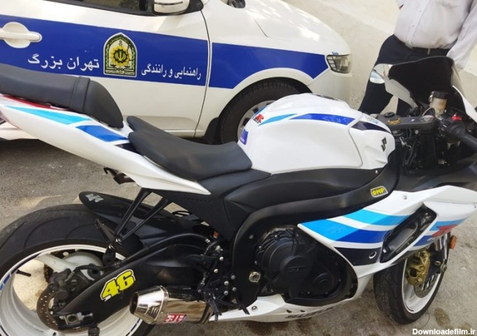توقیف 3 دستگاه موتور سنگین در طرح مهار پلیس راهور تهران + تصاویر