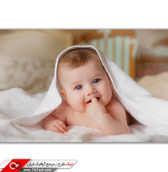 دانلود عکس با کیفیت نوزاد چشم رنگی | تیک طرح مرجع گرافیک ایران