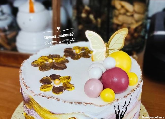 طرز تهیه کیک تولد دخترانه ساده و خوشمزه توسط Somi Bano - کوکپد