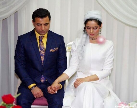 تصویر لو رفته از عروسی دختر حسین پاکدل بازیگر مانکن