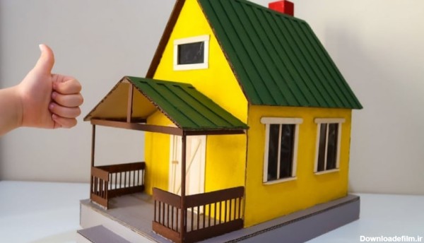 عکس خانه با کارتون