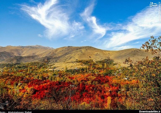 عکس زیبا از طبیعت همدان