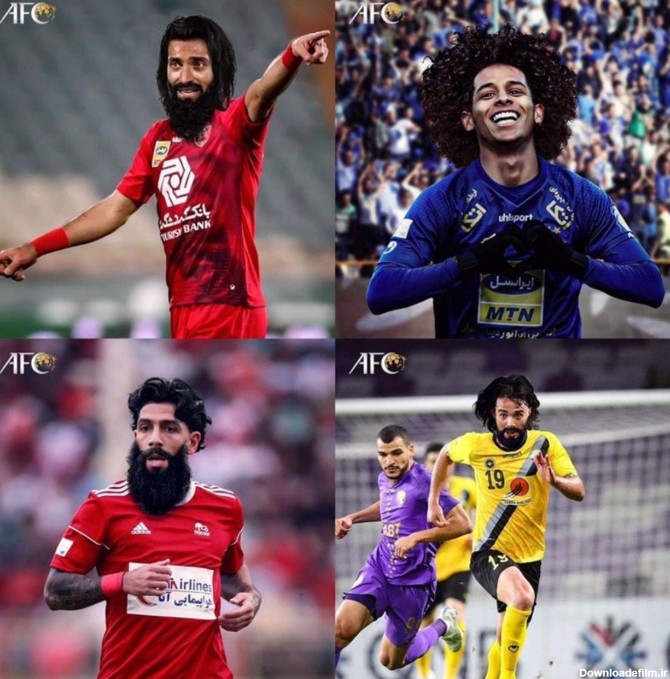 شوخی جالب AFC با فوتبالیست های ایرانی +عکس