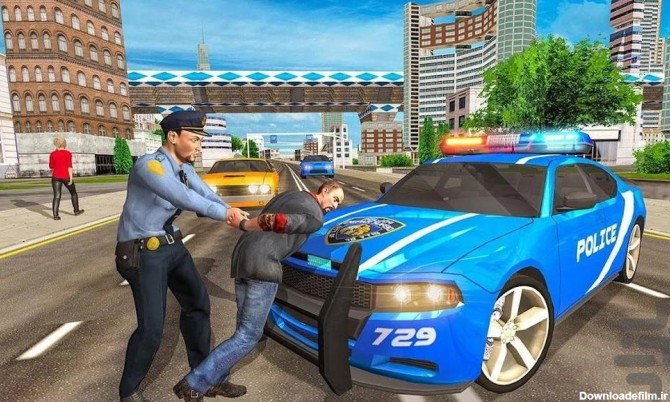 بازی ماشین پلیس جنگی - عکس بازی موبایلی اندروید