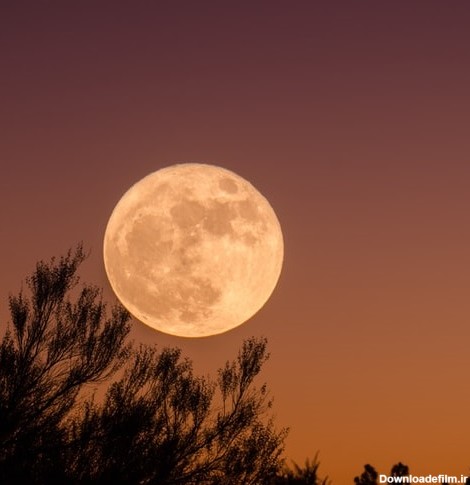 عکس زیبا از ماه مهر