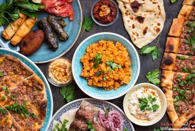 غذاهای ایران و ترکیه