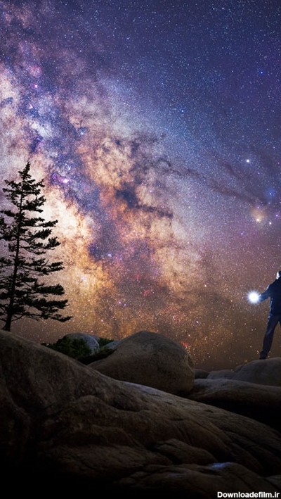 کهکشان راه‌شیری با همه‌ی ستاره‌ها و سحابی‌هایش/عکس روز ناسا ...