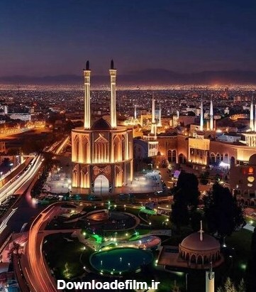 تصاویر| پیش‌بینی شگفت‌انگیز هوش مصنوعی از شهر تبریز در ۱۰۰ سال آینده!
