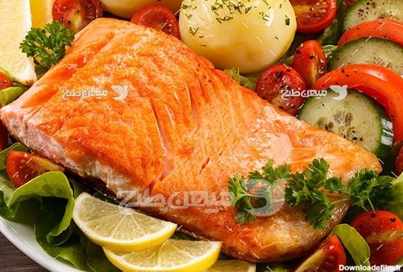 عکس تبلیغاتی غذا خوراک ماهی