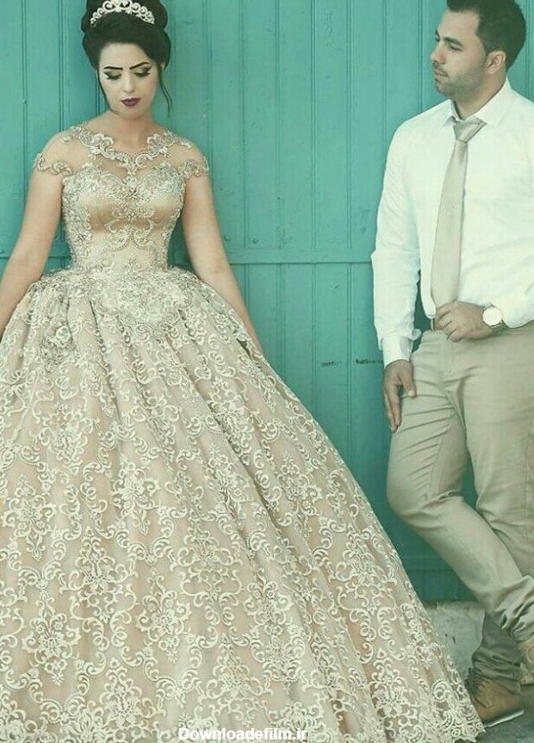 لباس عروس داماد ست - عکس ویسگون