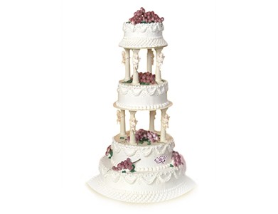 سفارش آنلاین کیک عروسی - کیک گلشن | کیک آف