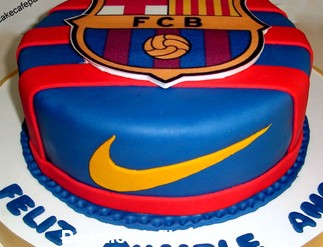 ۱۹ مدل کیک تولد بارسلونا جدید فوتبالی | ستاره