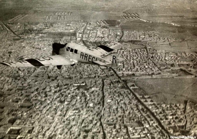 اولین عکس هوایی تهران قدیم!