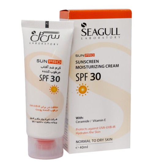 کرم ضد آفتاب SPF30 سی گل مناسب پوست های خشک و معمولی
