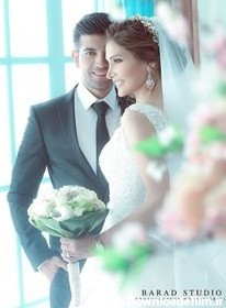 بالاترین: ژست عکس عروس و داماد