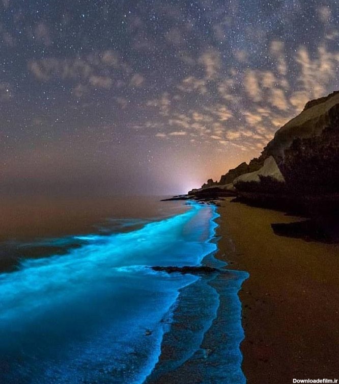 ساحل شب تاب چابهار – جهان گردش