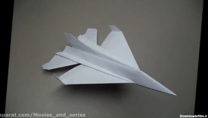 آموزش ساخت هواپیما ( F - 16 )