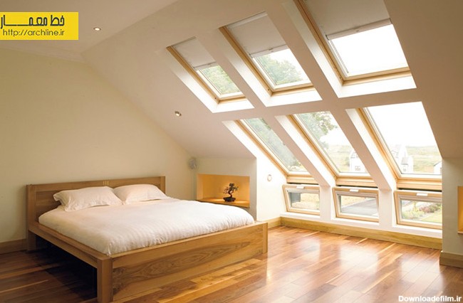 ۲۵ نمونه طراحی داخلی اتاق خواب زیر شیروانی مدرن و فوق العاده ...