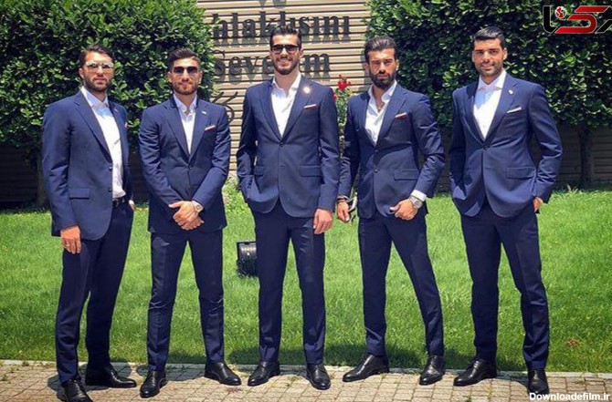 اشتباهات عجیب فوتبالیست های خوشتیپ ایرانی در پوشیدن کت و ...