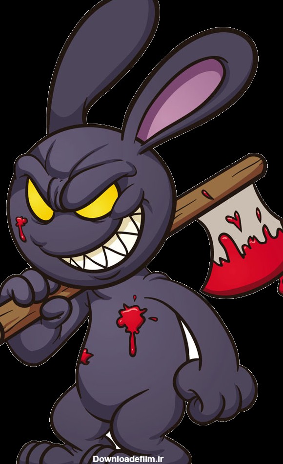 PNG خرگوش ترسناک - PNG Scary Rabbit – دانلود رایگان