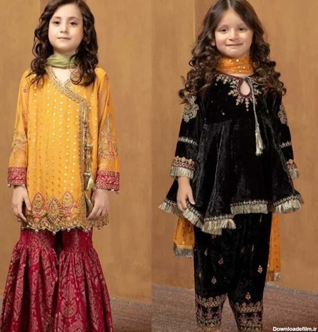 مدل لباس هندی بچه گانه