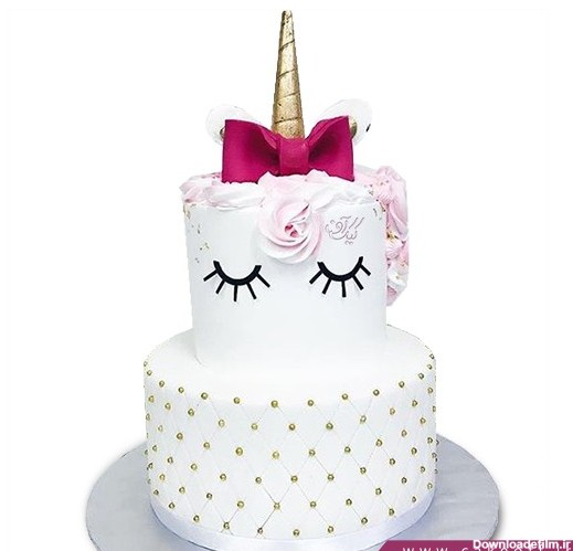 کیک فوندانتی - کیک تولد بچه - کیک آنیتا | کیک آف