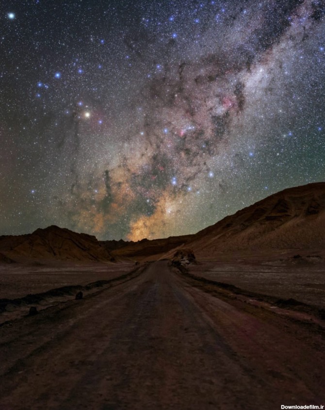 رصد کهکشان راه شیری از روی زمین + عکس