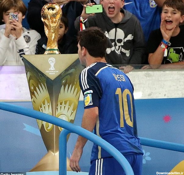 عکس مسی در جام جهانی 2014
