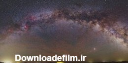 عکس) نمایان شدن کهکشان راه شیری در آسمان کویر لوت