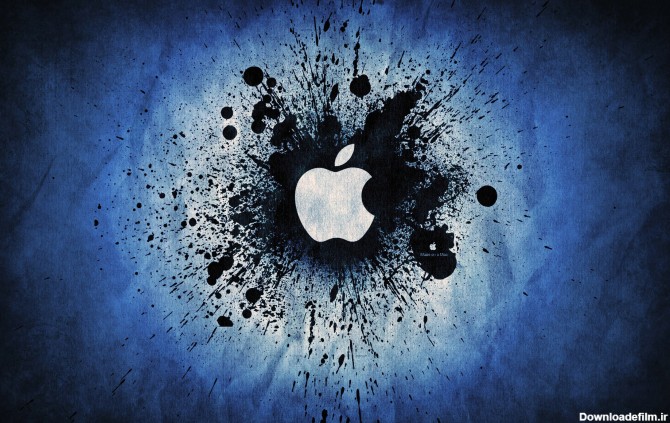 پوستر لوگوی اپل apple logo wallpaper