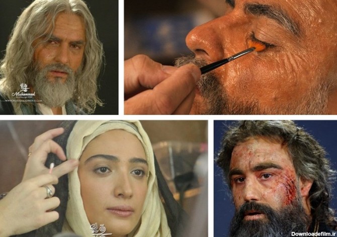 عکس های تست گریم سه بازیگر اصلی فیلم «محمدرسول الله(ص)» - تسنیم