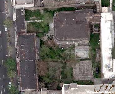 تصویر هوایی خانه عامری ها قبل از تخریب